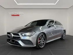 Grau Gebraucht 2019 Mercedes CLA200 AMG line Kombi | 23.980 € (Etwas zu teuer)