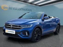 Blau Gebraucht 2022 VW T-Roc Cabriolet Cabrio | 26.999 € (Fairer Preis)