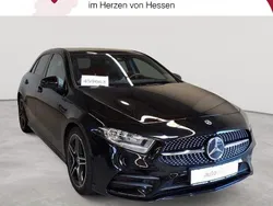 Kosmosschwarz metallic Gebraucht 2022 Mercedes A200 AMG line Limousine | 30.990 € (Fairer Preis)