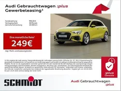 Pythongelb metallic Gebraucht 2024 Audi A3 Sportback e-tron S-Line Limousine | 36.440 € (Teuer)