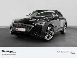 Mythosschwarz metallic Gebraucht 2024 Audi Q8 e-tron S-Line SUV | 60.630 € (Fairer Preis)