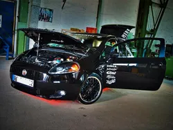 Schwarz Gebraucht 2008 Fiat Grande Punto Abarth Kleinwagen | 5.500 € (Teuer)