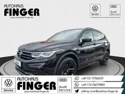 Deep black perleffekt Gebraucht 2024 VW Tiguan Allspace R-line SUV | 42.950 € (Fairer Preis)