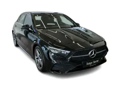 Schwarz Gebraucht 2024 Mercedes A200 AMG Limousine | 32.479 € (Fairer Preis)
