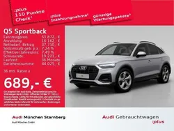 Florettsilber metallic Gebraucht 2024 Audi Q5 Sportback Ambiente SUV | 54.831 € (Teuer)