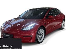 Rot Gebraucht 2021 Tesla Model 3 Long Range RWD Limousine | 28.200 € (Fairer Preis)