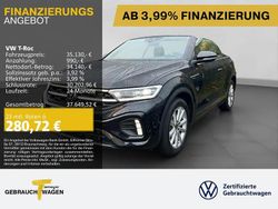 Schwarz Gebraucht 2025 VW T-Roc Cabriolet R-line Cabrio | 35.130 € (Fairer Preis)