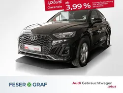 Mythosschwarz metallic Gebraucht 2024 Audi Q5 Sportback Ambiente SUV | 46.990 € (Guter Preis)