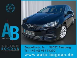 Onyx schwarz (metallic) Gebraucht 2022 Opel Astra Business Elegance Kombi | 15.780 € (Fairer Preis)