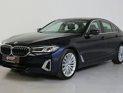 Tansanitblau met. Gebraucht 2020 BMW 520 Luxury Line Limousine | 34.439 € (Etwas zu teuer)