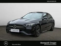 Lack obsidianschwarz Gebraucht 2024 Mercedes C300e AMG Kombi | 49.770 € (Superpreis)