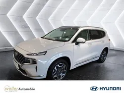 Weiss Gebraucht 2021 Hyundai Santa Fe Signature SUV | 38.930 €