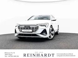 Gletscherweiß metallic Gebraucht 2022 Audi e-tron Sportback S-Line SUV | 43.395 € (Guter Preis)