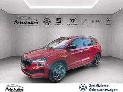 Rot Gebraucht 2022 Skoda Karoq SportLine SUV | 34.890 € (Etwas zu teuer)