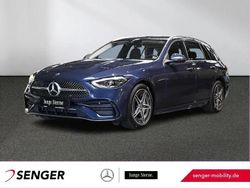 Blau Gebraucht 2024 Mercedes C300 AMG Kombi | 42.890 € (Fairer Preis)