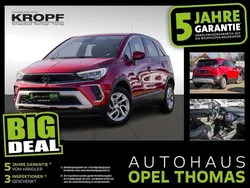 Chili rot/kardio rot Gebraucht 2021 Opel Crossland Elegance SUV | 17.580 € (Fairer Preis)
