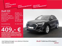 Mythosschwarz metallic Gebraucht 2020 Audi Q3 S-Line SUV | 28.866 € (Fairer Preis)