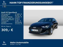 Brillantschwarz Gebraucht 2024 Audi A3 Sportback Sport Limousine | 27.900 € (Superpreis)