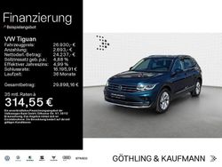 Nightshade blue metallic Gebraucht 2021 VW Tiguan Elegance SUV | 26.930 € (Guter Preis)