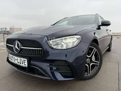 Cavansitblau metalliclack Gebraucht 2021 Mercedes E300 AMG line Kombi | 32.990 € (Guter Preis)