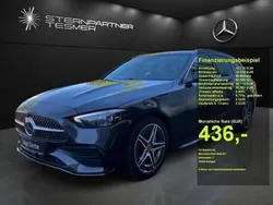 Grau Gebraucht 2024 Mercedes C220 AMG Limousine | 39.950 € (Superpreis)