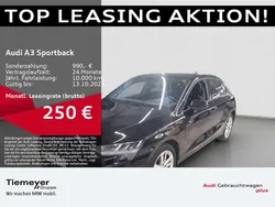 Mythosschwarz metallic Gebraucht 2024 Audi A3 Advanced Limousine | 32.440 € (Fairer Preis)