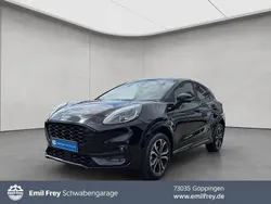 Schwarz agate black metallic metallic Gebraucht 2024 Ford Puma ST-Line SUV | 22.470 € (Guter Preis)