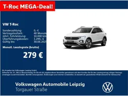 Pure white Neu 2025 VW T-Roc Goal SUV | 33.191 € (Fairer Preis)