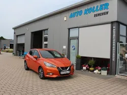 Orange Gebraucht 2017 Nissan Micra N-Connecta Kleinwagen | 10.990 € (Fairer Preis)
