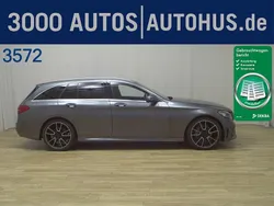 Grau Gebraucht 2020 Mercedes C220 AMG line Kombi | 18.590 € (Guter Preis)