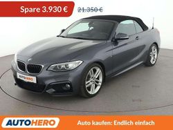 Mineralgrau Gebraucht 2016 BMW 218 M Sport Cabrio | 17.420 € (Guter Preis)