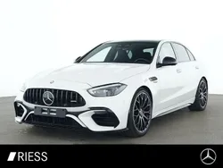 Manufaktur lack manufaktur opalithweiß bright Gebraucht 2024 Mercedes C63 AMG AMG Limousine | 82.900 € (Fairer Preis)
