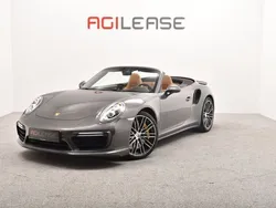 Grau Gebraucht 2016 Porsche 911 Turbo S Cabriolet Chrono Cabrio | 146.875 €