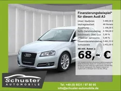 Silber Gebraucht 2012 Audi A3 Sportback Ambition Limousine | 5.400 € (Superpreis)