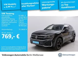 Grenadillschwarz metallic Gebraucht 2024 VW Touareg R-line SUV | 63.489 € (Guter Preis)