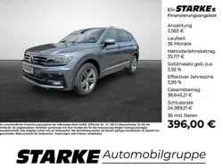 Platinum grey metallic Gebraucht 2021 VW Tiguan Allspace Highline SUV | 38.680 € (Fairer Preis)