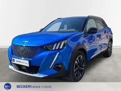 Blau/typ aussenverkleidung met Gebraucht 2021 Peugeot e-2008 GT SUV | 18.390 € (Fairer Preis)