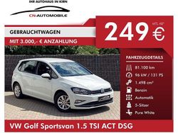 Weiß Gebraucht 2019 VW Golf Sportsvan Comfortline Van / Kleinbus | 17.990 € (Fairer Preis)