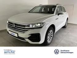 Pure white Gebraucht 2022 VW Touareg R-line SUV | 48.980 € (Fairer Preis)