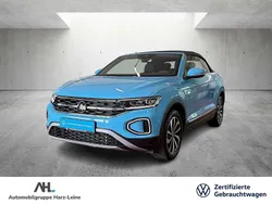 Blau Gebraucht 2024 VW T-Roc Cabriolet Style Cabrio | 31.453 € (Guter Preis)