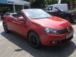 Sunset red metallic Gebraucht 2015 VW Golf Cabriolet Basis Cabrio | 11.400 € (Fairer Preis)
