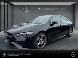 Schwarz Gebraucht 2024 Mercedes CLA200 AMG Coupé | 36.490 € (Fairer Preis)