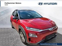 Sunset red/phantomblack metall Gebraucht 2020 Hyundai Kona Premium SUV | 24.900 € (Etwas zu teuer)