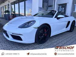 Pure white Gebraucht 2018 Porsche 718 Boxster S Cabrio | 63.950 € (Fairer Preis)