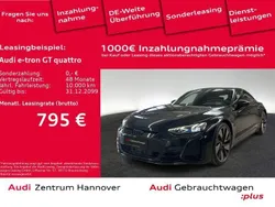 Mythosschwarz metallic Gebraucht 2021 Audi e-tron GT quattro Ambiente Limousine | 59.950 € (Teuer)
