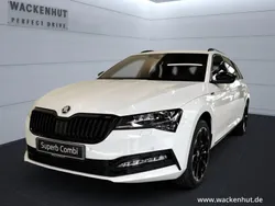 Weiss Gebraucht 2024 Skoda Superb SportLine Kombi | 49.800 € (Guter Preis)
