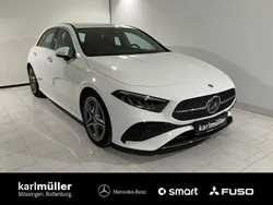 Unilack polarweiß Gebraucht 2024 Mercedes A180 AMG Limousine | 31.770 € (Fairer Preis)