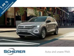 Indiumgraumetallic/schwarz (metallic) Gebraucht 2024 VW T-Roc IQ Drive SUV | 27.990 € (Guter Preis)