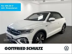 Weiß Gebraucht 2022 VW T-Roc Cabriolet R-line Cabrio | 29.990 € (Fairer Preis)