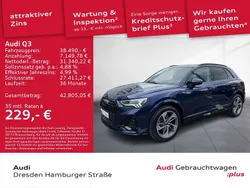 Navarrablau metallic Gebraucht 2024 Audi Q3 S-Line SUV | 38.490 € (Guter Preis)